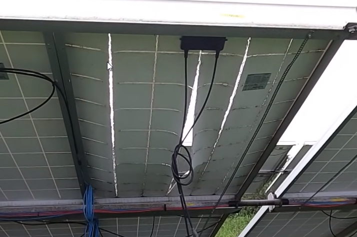 Glas/Folie Solarmodul Delaminierung